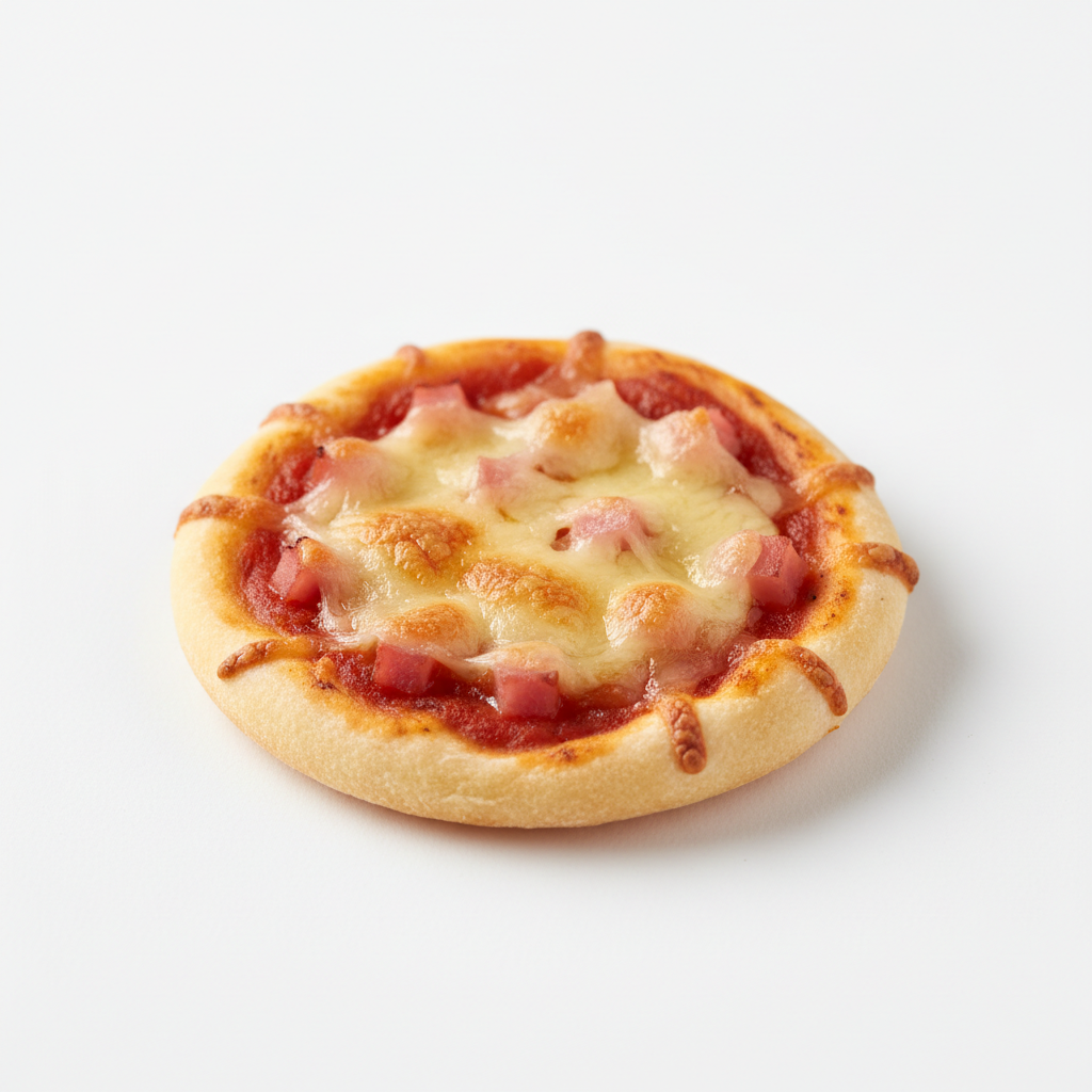 Mini pizza jambon-emmental