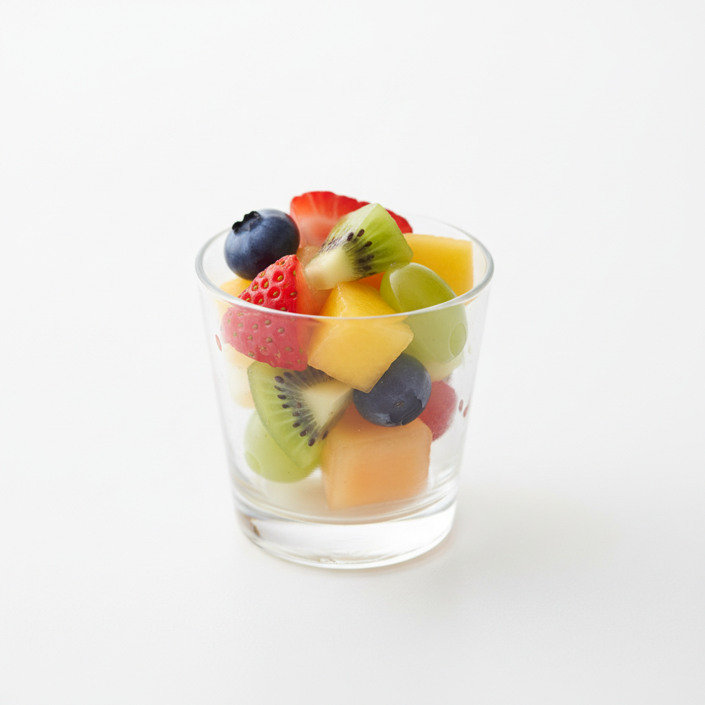 Verrines salade de fruits