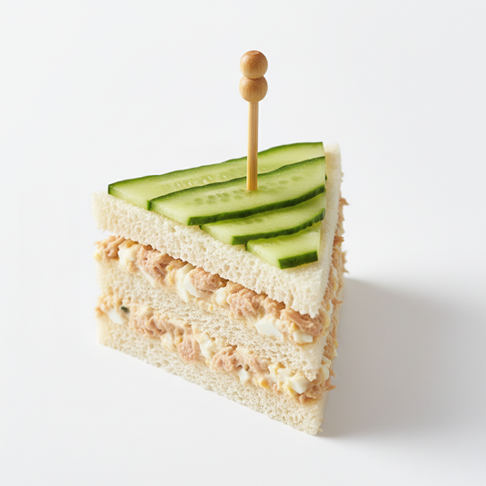 Mini club sandwich thon mimosa