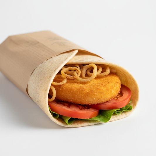 P'tit wrap chèvre pané