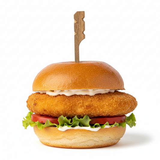 Mini burger poulet pané